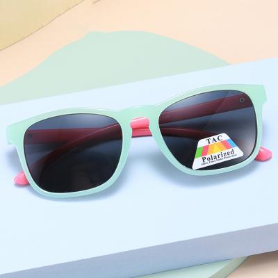 China Fashion Sunglasses 2021 High Quality Girls Boys UV400 Sun Glasses New Fashion Kids Summer Sunglasses Anti Polarized Sun Glasses for sale