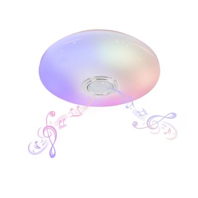 China Modern Hot Selling Modern Home RGB Smart Lighting Playing Music LED Lighting Bedroom Apartment Ceiling Lamp for sale