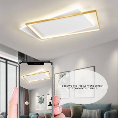 China Ultrathin Living Room Lamp Atmosphere Simple Home Outdoor Mounted Square Led Nordic Modern Bedroom Ceiling Lamp for sale