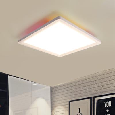 China Surface Mounted New Modern Smart Dimmable RGB WIFI LED Strip Ceiling Light Home Bedroom Lighting Ceiling Lamp for sale