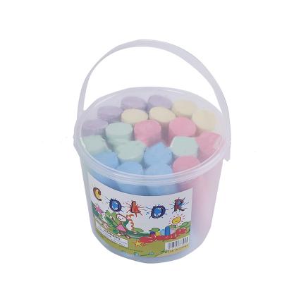 China Non-Toxic Sidewalk Drawing 105mm Painting Chalks Set Washable Outdoor Bulk Chalk Jumbo Chalk For Art Play Playground Toy for sale