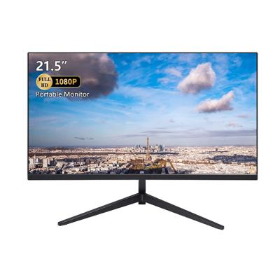 China 21.5 Inch Uncurved Frameless Thin Narrow Border Led LCD Smart Desktop Monitor for sale