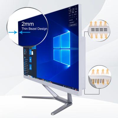 China 24 inch all in one computer panel industrial pc hd full 1080p all in one pc 23.8inch for sale