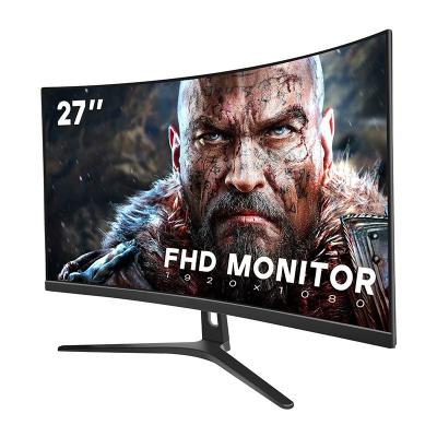 China Curved 27 inch - high - end 165hz 2ms pc curved gamer gaming monitors for sale