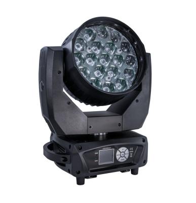 China 4PCS/LOT 19pcs*12W 4in1 RGBW LED Moving Head Beam+Wash+Zoom 4in1 Moving Head Light with 16 Channels for Theater, TV, Disco for sale