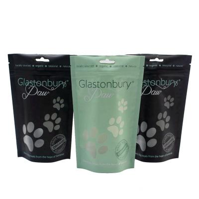 China Recyclable Custom Printing Dog Food Packaging Biodegradable Plastic Dog Treats Bag for sale