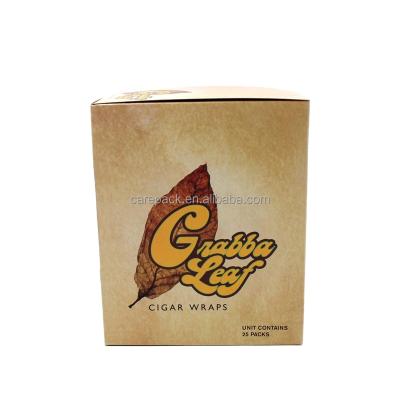 China Biodegradable Customized Logo Printed Paper Tobacco Packaging Box for sale