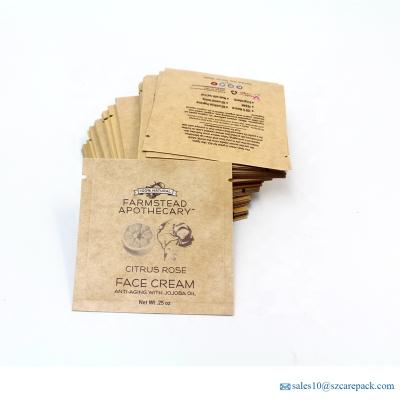 China Custom Printed 25oz Foil Moisture Proof Pouches For Face Cream Packaging for sale