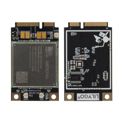 China LILYGO TTGO T-PCIE SIM7600NA Cat.4 Module for T-PCIE SIM7600NA T-PCIE Motherboard for sale