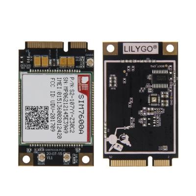 China LILYGO T-PCIE ESP32-WROVER-B AXP192 chip WIFI Bluetooth nano card SIM Series Composable Development Board hardware without GPS T-PCIE for sale