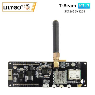 China 3 Buttons (Power+I038+Reset) T-Beam V1.1 ESP32 LoRa SX1268 433Mhz SX1262 868Mhz 915Mhz Development Board WIFI Bluetooth GNSS Module NEO-6M LILYGO for sale