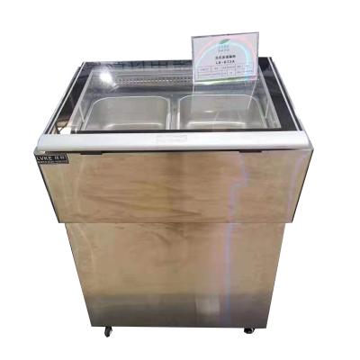 China Desktop Single-temperature Air Cooled Long Service Life Mini Freezer For Ice Cream Ice Cream for sale