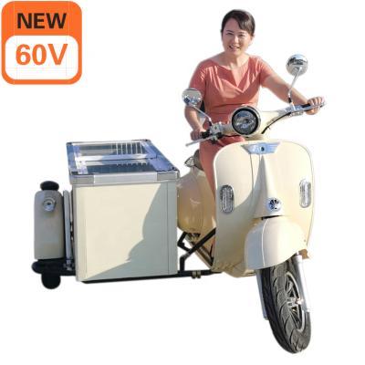 China New Market Shop Scenic Area Park Commercial Catering Attractive Ice Cream Cart Bike Motorcycle for sale