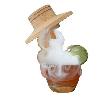 China USA Wooden Cocktail Smoker Kit For Drinking Whiskey Vintage Accessories With Smoker And Cocktail Brush for sale