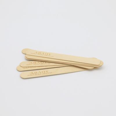 China 150mm Medical Wooden Exam Spatula Sticks Round Corner In A Grade for sale