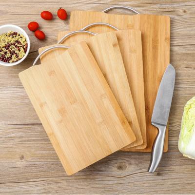 China Sustainable Bamboo Chopper Boards Cutting Board For Kitchen Bamboo for sale