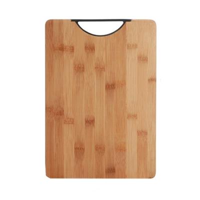 China Eco-Friendly Bamboo Chopping Board Stocked Wooden Cutting Board For Cutting Meat Vegetable Fruit for sale