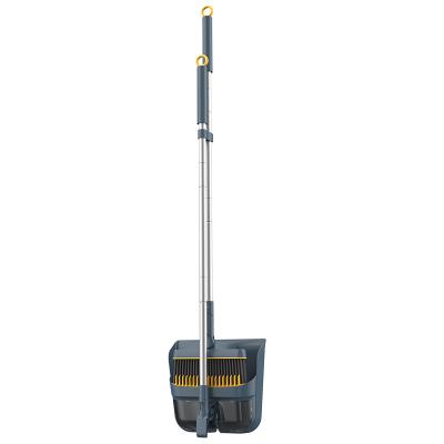 China China Manufacturer Sustainable New Design Floor Broom And Windproof Dustpan Set for sale