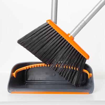 China Jiaxing Jehonn Soft Professional Household Cleaning Tools Manufacture Floor Dustpan And Broom Set for sale