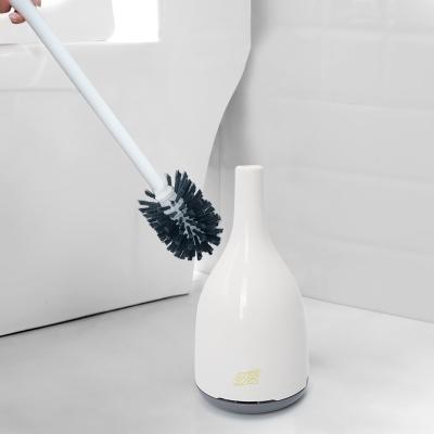 China Eco - Friendly Jehonn PP Material Long Handle Bathroom Toilet Brush With Holder for sale