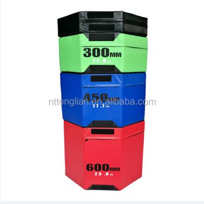 China Crossfit training new product soft octagonal plyo box plyometric set for sale