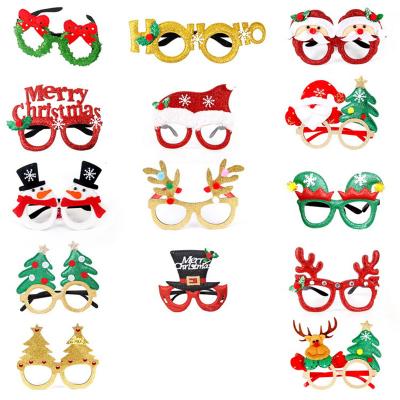 China Wholesale New Creative Adult Christmas Festival Decoration Glasses Glasses Glass Holiday Supplies Party Supplies for sale