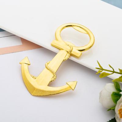 China 2020 New Products Gift Ideas Boat Anchor Promotional Bottle Opener For Wedding Party Decoration for sale