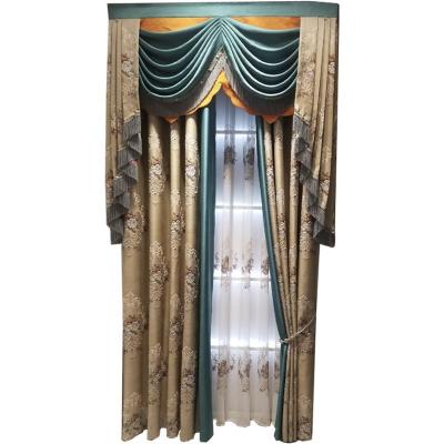 China High-precision European-style blackout blackout modern simple modern curtains for living room and bedroom for sale