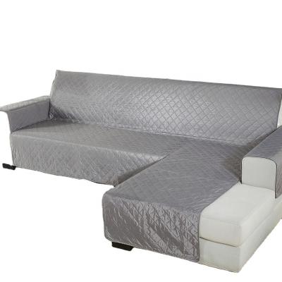 China Modern Ready To Ship Waterproof Sectional Reversible Pet L Shape Sofa Cover Set for sale