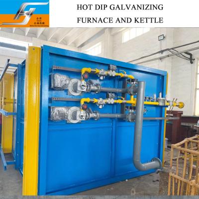 中国 Smart High Efficiency Hot Dip Galvanizing Furnace Klin for Zinc Kettle Production Line Equipment 販売のため