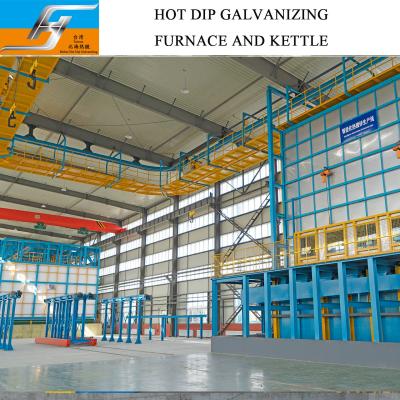 China Equipo de galvanizado inteligente de alta eficiencia con sumersión en caliente Fabrica de línea de producción servicio de parada única Mejor proveedor proveedor en venta