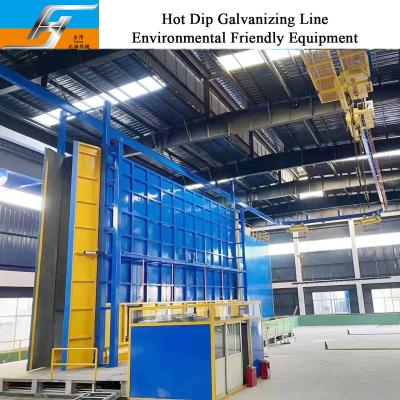 China Hot Dip Galvanizing Line Plant Equipment Zinc Kettle One Stop Service Best Provider Supplier zu verkaufen