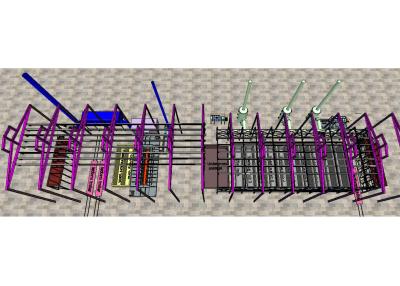 Chine Je dactylographie à ligne de galvanisation d'immersion chaude l'installation de galvanisation clés en main industrielle d'immersion chaude à vendre