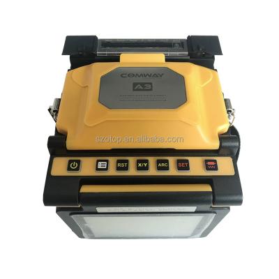 China FTTH FTTB FTTX Network COMWAY A3 FUSION CLAMP fiber optic fusion splicer machine for sale