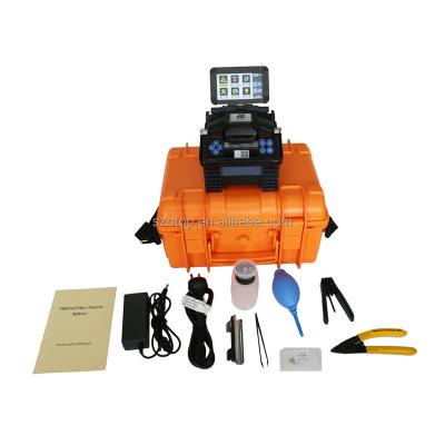 China 9sec fiber optic splicing machine fiber optic splicer cleaver automatic focus function 4.3