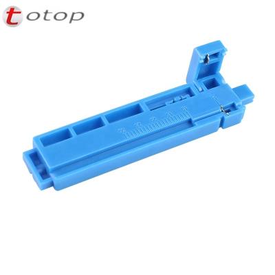 China FTTH Fiber Cleaver and Stripper 2 in 1 Fixed Length Guide Rail Fiber Optic Cable Stripper Optical Fiber Cutting Guide Rail Tool FTTH for sale