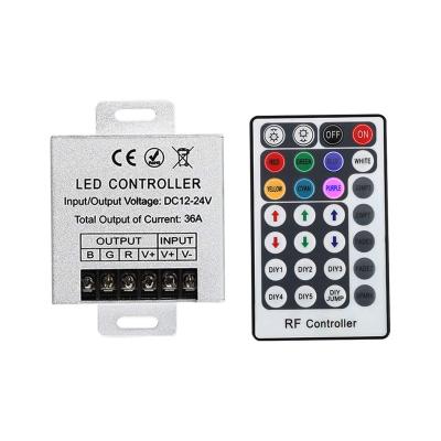 China Dimmer Switch Weicao 28 Keys RF RGB LED Remote Controller For SMD 3528 5050 2835 36A Aluminum LED Strip Lights 12V 24V for sale