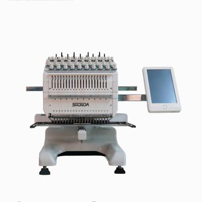 Cina Best 20 needle dahao computerized embroidery machine digital embroidery and sewing machine for sale in vendita