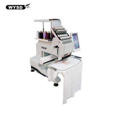 China Single Head 12 needles Embroidery Machine Home Computer Embroidery Machine Multifunctional Three-in-One zu verkaufen