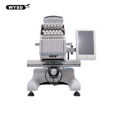 China Logo Embroidery Machine 1 Head Hat Computerized Mini Embroidery Machine Sale Sewing And Embroidery Machine Parts zu verkaufen