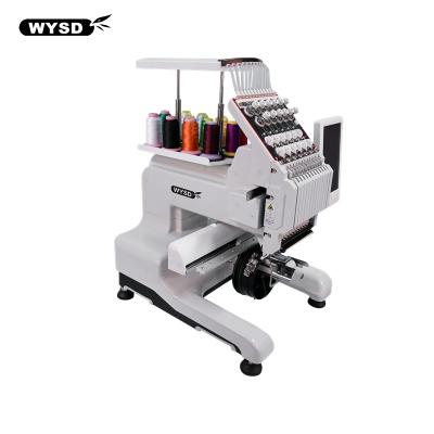 China Mini embroidery machine single head cap t shirt 3D embroidery making machine for sale for sale