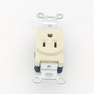 China 15A 127V residential/general purpose ELECTRICAL SOCKET for South America market for sale