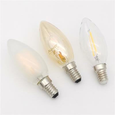 China Retro Outdoor Lighting Desk Lamp Filament Bulbs E27 2Watt Solar Christmas Led Light for sale