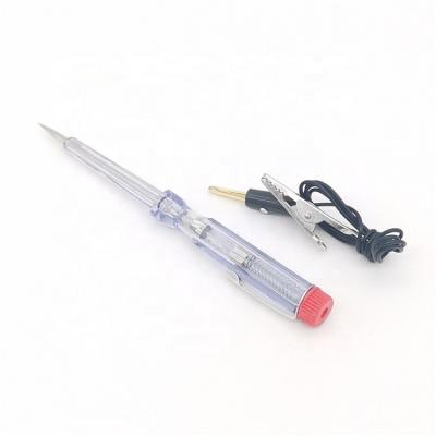 China ABS DC 6V-12V-24V Automotive Car Multimeter Probe Pen Test Tool With Clips for sale