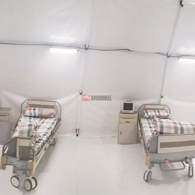 China Mid Century Modern Mobile Hospital Tent Medical Negative Pressure Tent Medical Tents for sale