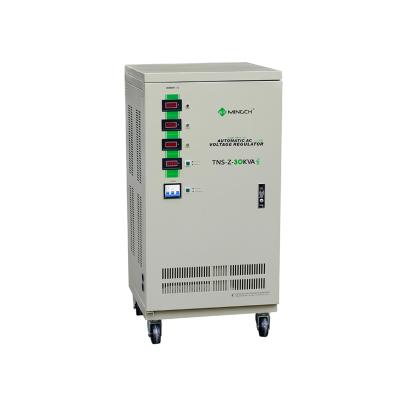 China To stabilize input voltage automatically To stabilize input voltage automatically WENBA TNS-Z-6KVA customized high quality 9KVA 15KVA 30KVA 3 phase automatic voltage regulator for sale