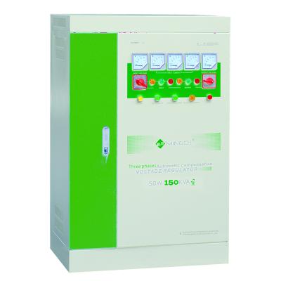 China To stabilize the input voltage automatically To stabilize the phase automatically WENBA static 100KVA 150KVA 180KVA 200KVA input voltage regulator stabilizer 3 phase for sale