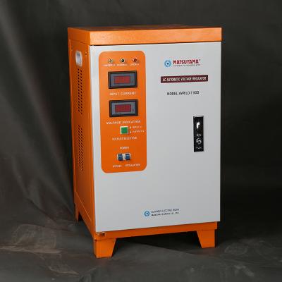 China SVC WENBA Single Phase 7.5kva Servo Motor AC Automatic Voltage Stabilizer / Regulator for sale