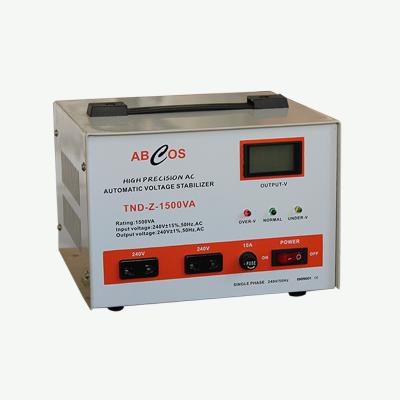 China SVC SVC WENBA Single Phase 500VA 1KVA 2KVA 3KVA SVC Automatic Voltage Regulators Stabilizer for sale