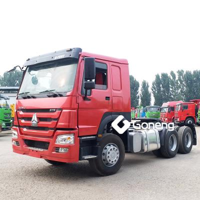 China honest supplier sinotruk faw truck tractor heard new used 10 wheel tires tractor truck 6x4 howo 6800x2496x3668mm for sale